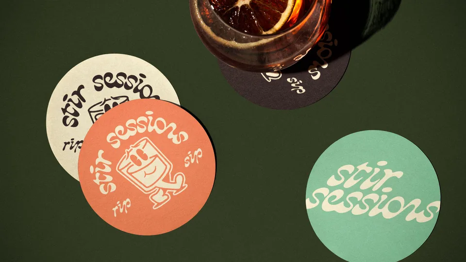 Stir Sessions · Brand identity
